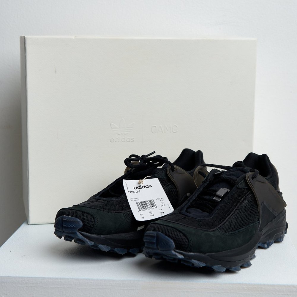 Adidas x OAMC Type O-5 Black Sneakers NWT